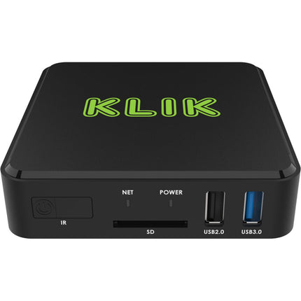 KLIK KLIKBoks Hub Sistema Inalámbrico de Conferencias Presentaciones y Colaboración con Multi Pantalla y Wi-Fi
