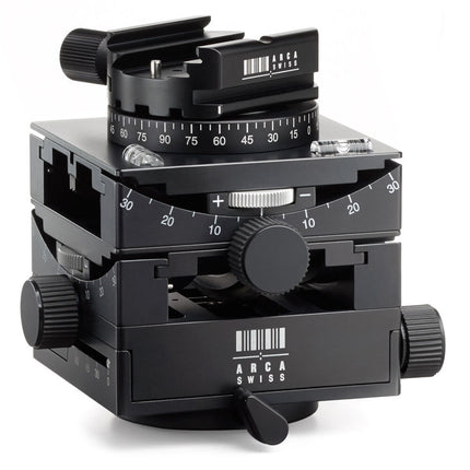 Arca-Swiss C1 Cube Cabezal Micrométrico Capacidad 40kg Altura 11cm con Liberación Rápida