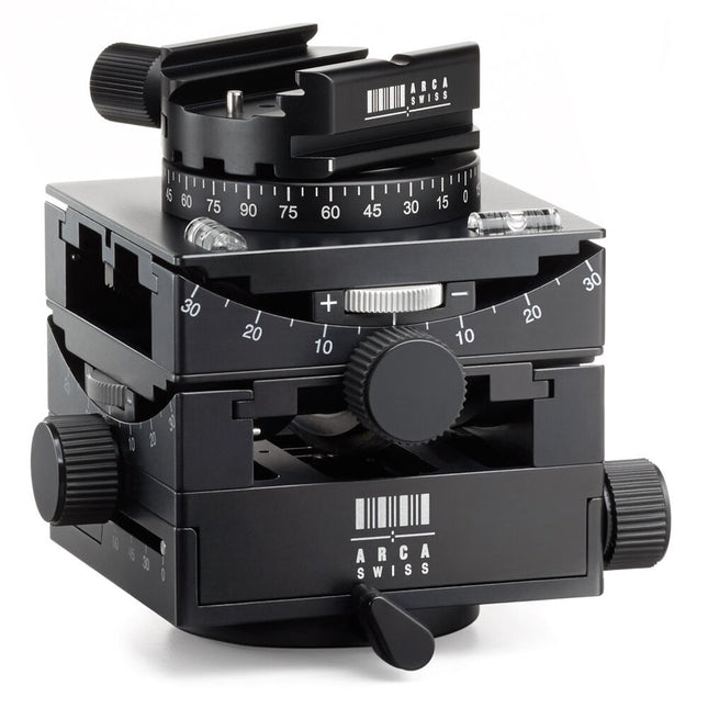 Arca-Swiss C1 Cube Cabezal Micrométrico Capacidad 40kg Altura 11cm con Liberación Rápida