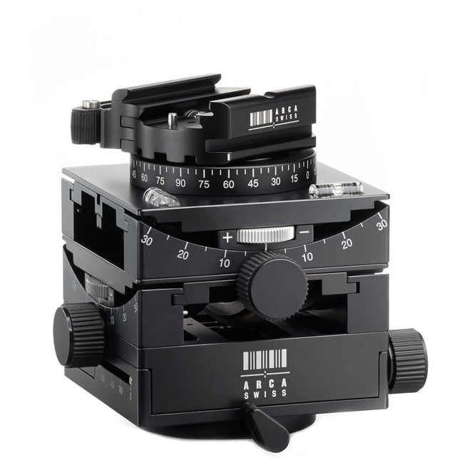 Arca-Swiss C1 Cube Cabezal Acodado Capacidad 40kg Altura 4.3 Pulgadas