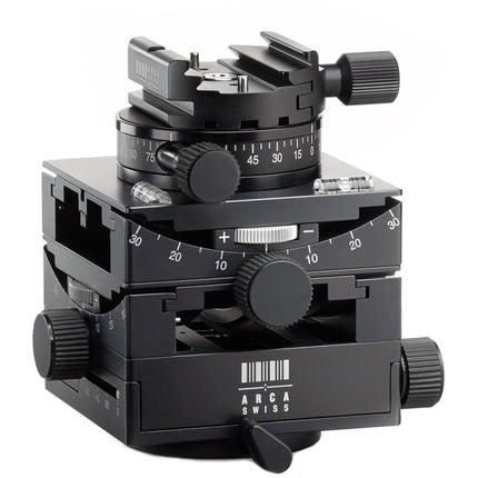 Arca-Swiss C1 Cube Cabezal de Engranajes Capacidad 40kg Altura 4.6"
