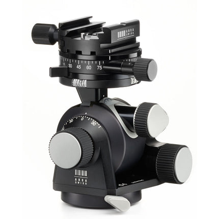 Arca-Swiss d4 Cabezal de Trípode Geared Pan 66 lb Capacidad 5.3" Alto