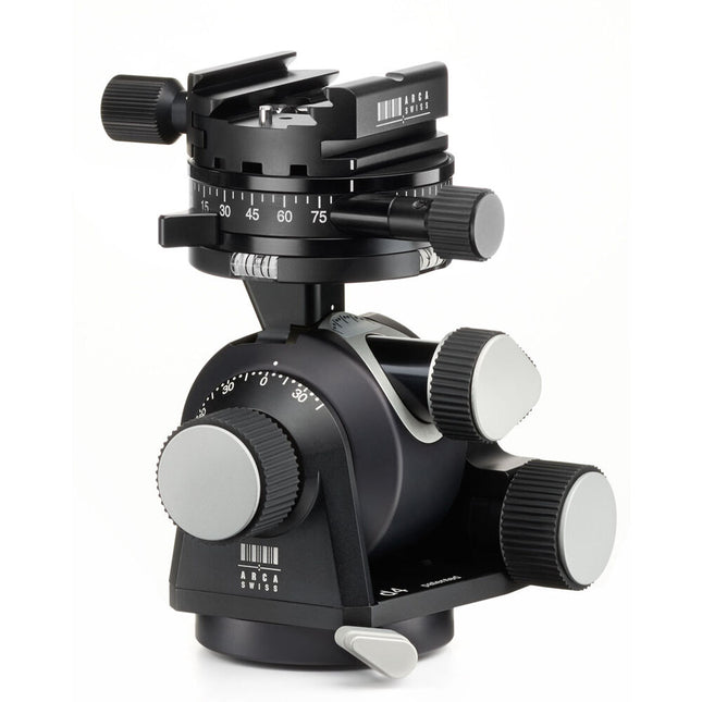 Arca-Swiss d4 Cabezal de Trípode Geared Pan 66 lb Capacidad 5.3" Alto