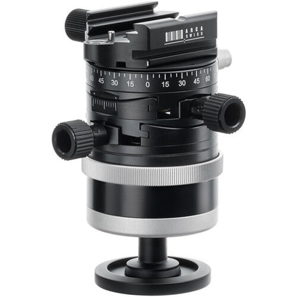 Arca-Swiss Monoball P0+Hybrid Classic Cabezal 44 lb Capacidad 4.6" Altura