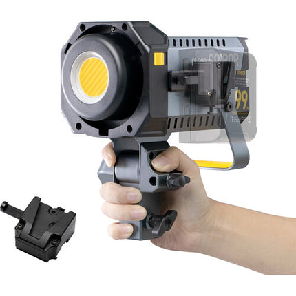 COLBOR V-Mount Adaptador y Cable D-Tap a XLR para Baterías V-Mount