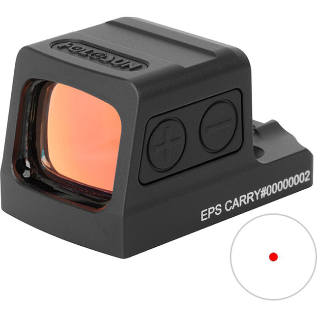Holosun EPS Carry Mira Pistol Encerrada Punto Rojo 6 MOA 1x Magnificación