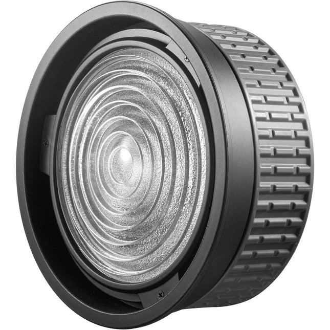 Godox FLS5 Lente Fresnel para LED Ajuste 10 a 35° con Barndoor y Bolsa