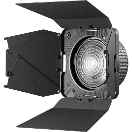 Godox FLS5 Lente Fresnel para LED Ajuste 10 a 35° con Barndoor y Bolsa