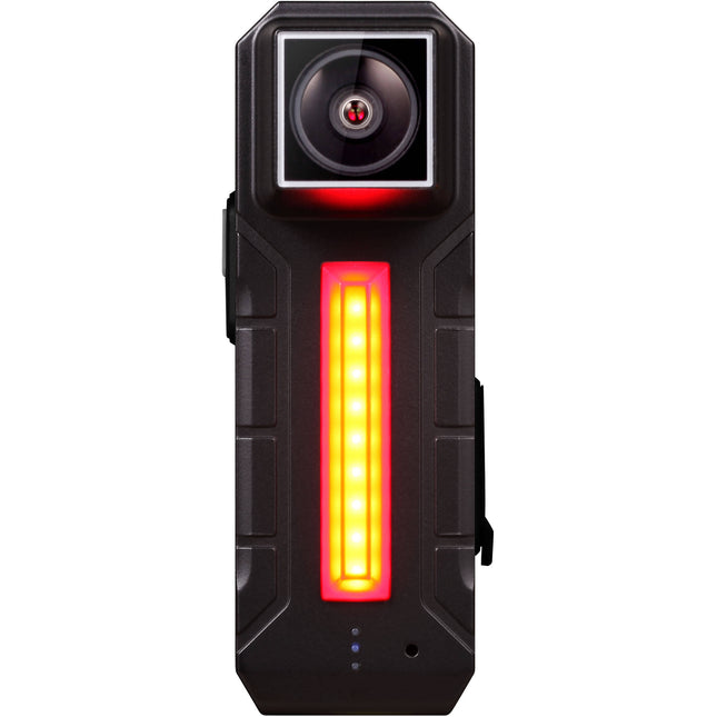 RIPOON Q100 Cámara para Bicicleta Luz Trasera 1080p 60fps 100 Lúmenes