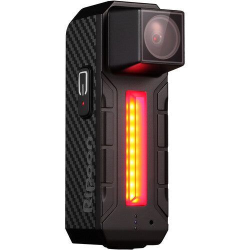 RIPOON Q100 Cámara para Bicicleta Luz Trasera 1080p 60fps 100 Lúmenes