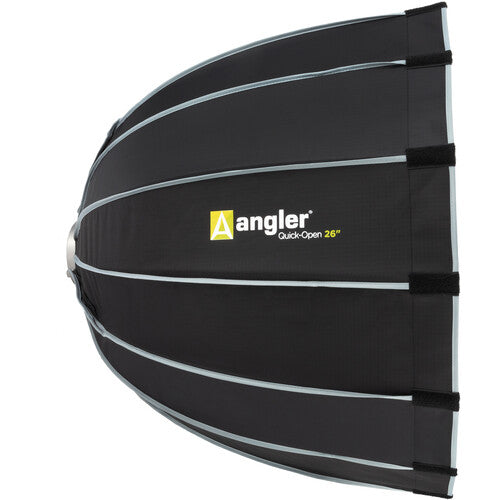 Angler Quick-Open Softbox Parabólico Profundo V2 66 cm con Difusores y Anillo Bowens