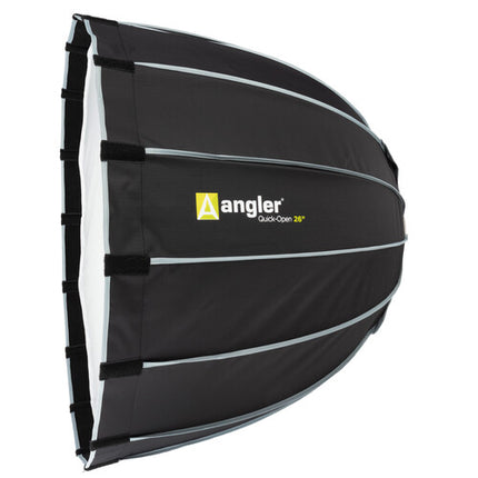 Angler Quick-Open Softbox Parabólico Profundo V2 66 cm con Difusores y Anillo Bowens