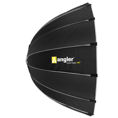 Angler Quick-Open Deep Parabolic Softbox V2 48 pulgadas con Difusores y Anillo Bowens S-Type