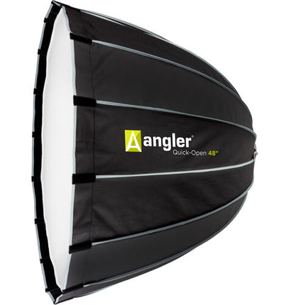 Angler Quick-Open Deep Parabolic Softbox V2 48 pulgadas con Difusores y Anillo Bowens S-Type