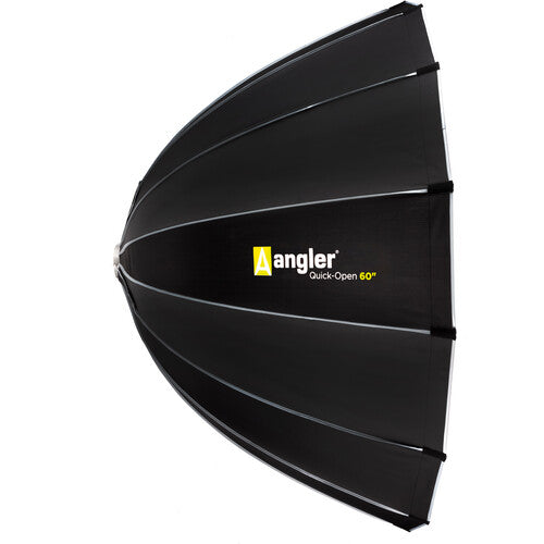 Angler Quick-Open Deep Parabolic Softbox V2 60" con Difusores y Anillo Bowens S-Type