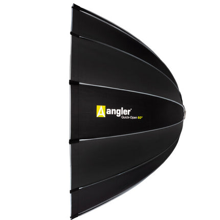 Angler Quick-Open Deep Parabolic Softbox V2 60" con Difusores y Anillo Bowens S-Type