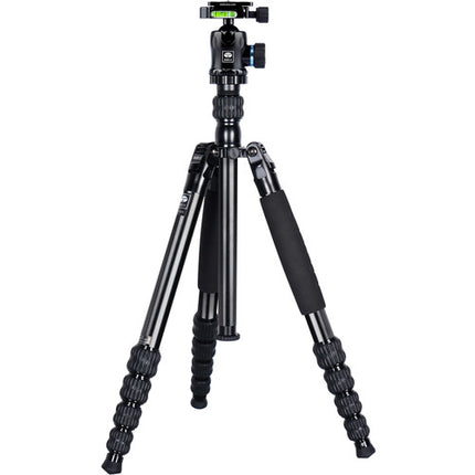 Sirui T-1005 Tripié de Viaje de Aluminio 64.2 Pulgadas con Cabezal E-10