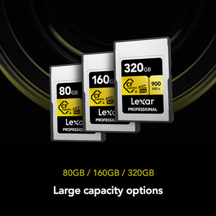 Lexar 80GB Professional Tarjeta CFexpress Tipo A Velocidad Lectura 900MB/s Escritura 800MB/s