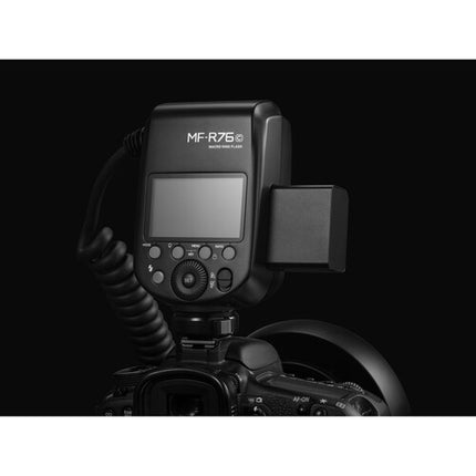 Godox MF-R76S Flash Anular Macro TTL para Sony Batería Recargable 8 Adaptadores