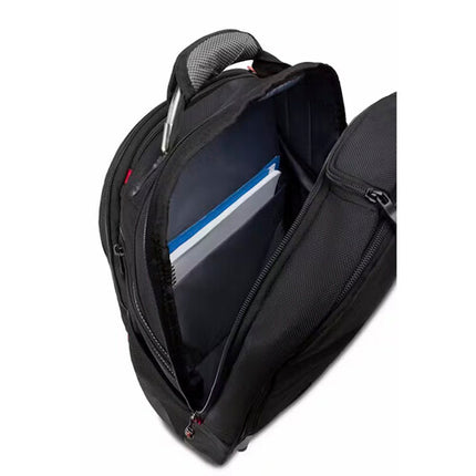 Wenger Synergy Mochila con Ruedas para Laptop 16" Negro Gris con Ruedas y Asa Retráctil
