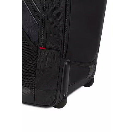 Wenger Synergy Mochila con Ruedas para Laptop 16" Negro Gris con Ruedas y Asa Retráctil