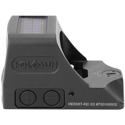 Holosun HE509T X2 Mira Reflex Encerrada Verde 2 MOA Punto 32 MOA Círculo Titanium