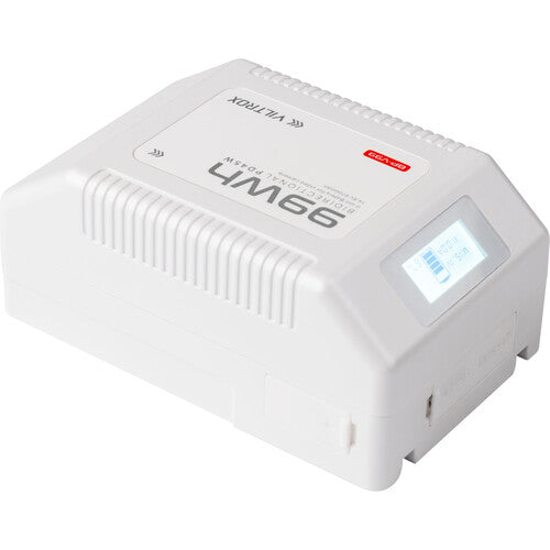 Viltrox 6700mAh Batería de Iones de Litio V-Mount con Pantalla LCD y Salidas USB-C PD y D-Tap