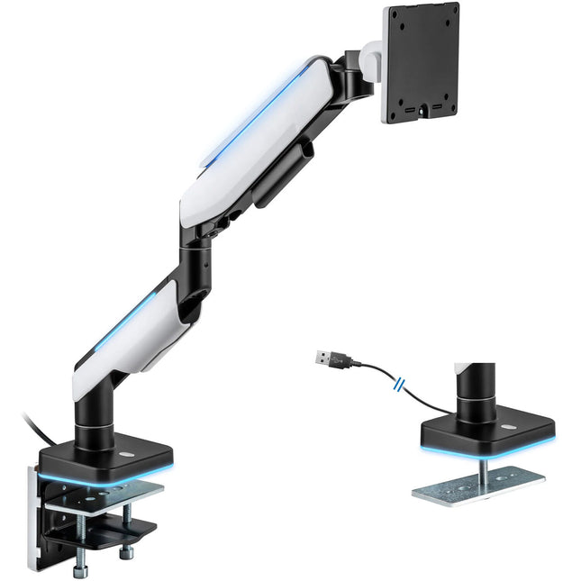 Mount-It Soporte para Monitor Ultrawide hasta 49" con Iluminación RGB y Montaje VESA
