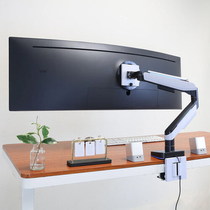 Mount-It Soporte para Monitor Ultrawide hasta 49" con Iluminación RGB y Montaje VESA