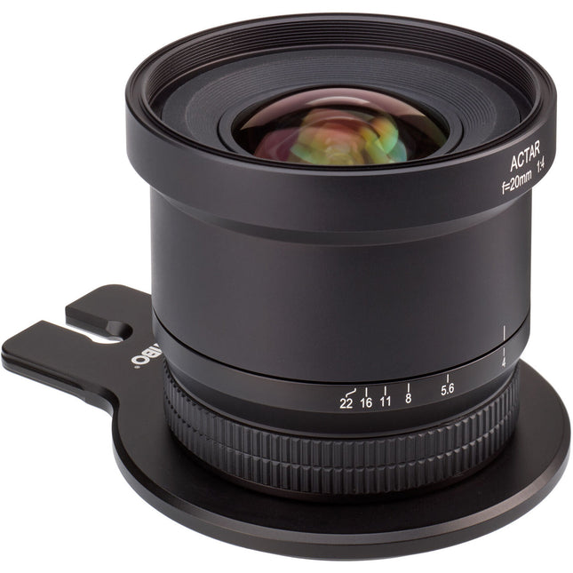 Cambo ACTAR-20 objetivo 20mm f4 para cámaras actus gran angular manual