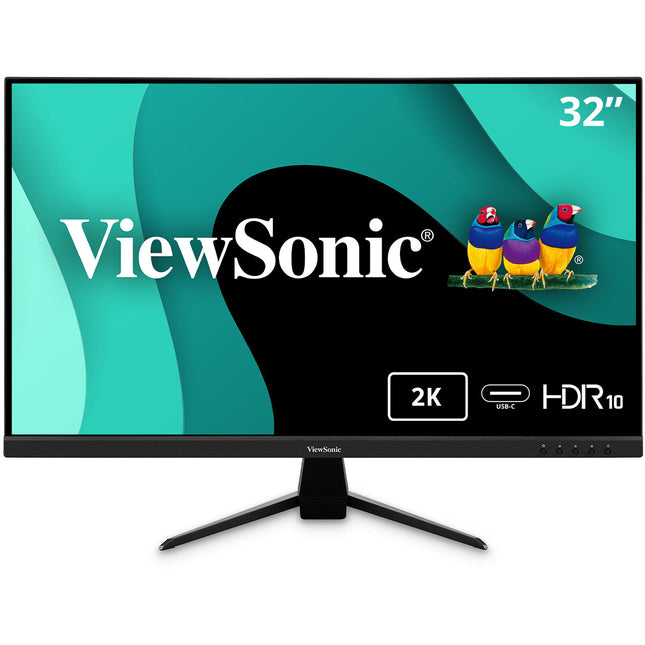 ViewSonic VX3267U-2K Monitor 31.5" QHD 75Hz HDR10 USB-C HDMI