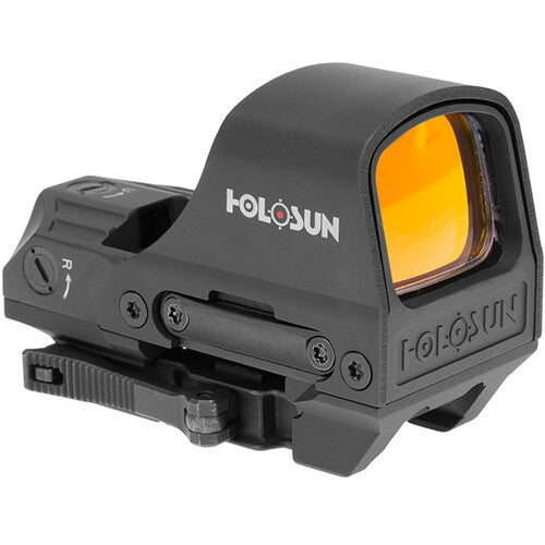 Holosun HE510C Mira Reflex Abierta Retícula Punto-Círculo Rojo 50K Horas Batería Montura Co-Witness
