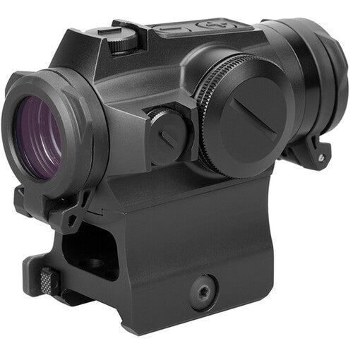 Holosun HS515GM Mira Micro para Rifle Retículo Círculo-Punto Rojo 1x 2 MOA 65 MOA con Montura Rápida