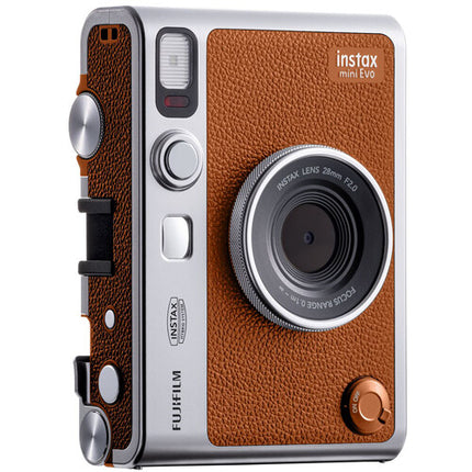 FUJIFILM instax mini EVO Cámara instantánea híbrida con 20 exposiciones lente 28mm f2