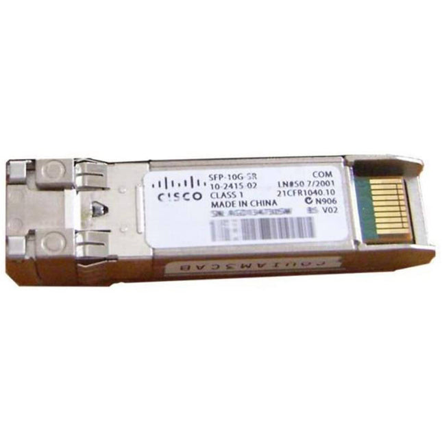 Cisco SFP-10G-SR-S Transceptor 10GBASE-SR 10Gbps LC Duplex OM4 400m