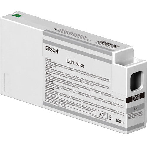 Epson T54V700 Cartucho de tinta UltraChrome HD Light Black 150ml para impresoras SureColor P9000 P8000 P7000 P6000