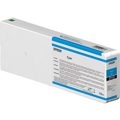 Cartucho de tinta Epson T55K200 UltraChrome HD cian 700ml para impresoras SureColor P9000 P8000 P7000 P6000