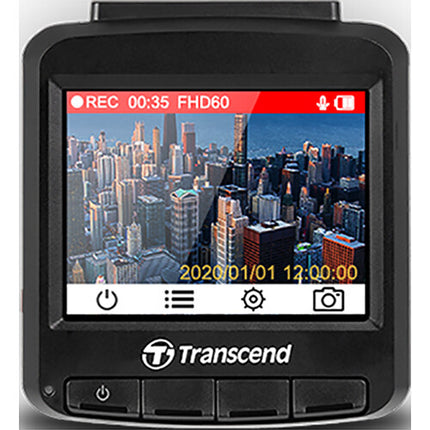 Transcend DrivePro 250 Cámara para Auto 1440p 60fps 64GB microSD