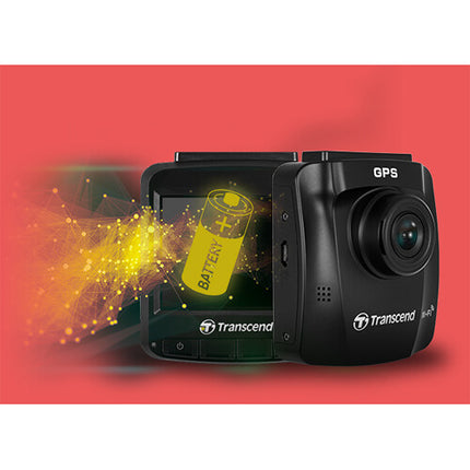 Transcend DrivePro 250 Cámara para Auto 1440p 60fps 64GB microSD
