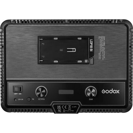 Godox LDP18BI Panel LED Bicolor para Video 2100 Lux 8.3 x 5.9 Pulgadas con Montura para Zapata