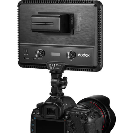 Godox LDP18BI Panel LED Bicolor para Video 2100 Lux 8.3 x 5.9 Pulgadas con Montura para Zapata