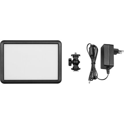 Godox LDP18BI Panel LED Bicolor para Video 2100 Lux 8.3 x 5.9 Pulgadas con Montura para Zapata