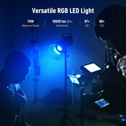 Neewer CB60 RGB LED Luz Continua 18000 Lux 2700-6500K Reflector incluida
