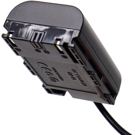 IndiPRO Tools Fuente de Alimentación AC con Batería Dummy LP-E6 para Canon