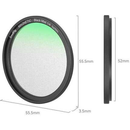 SmallRig 52mm MagEase Filtro Magnético Black Mist 1/4 con Estuche