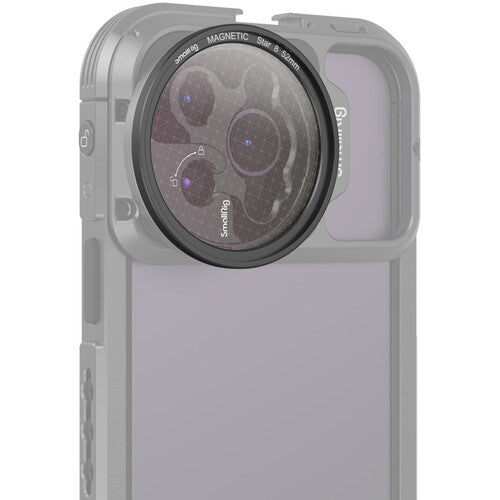 SmallRig 52mm MagEase Filtro Estrella 8 Puntos Vidrio HD B270i