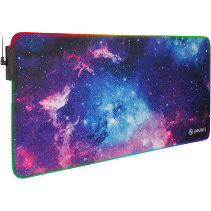 Enhance Pathogen XXL Mouse Pad Iluminado 31.5x14" 3 LEDs Galaxy