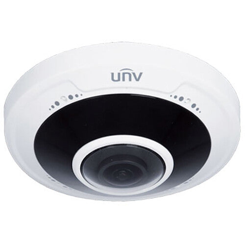 Uniview IPC815SB-ADF14K-I0 Cámara Red Domo Fisheye Exterior 5MP 2592x1944px Vision Nocturna 33ft PoE IP66