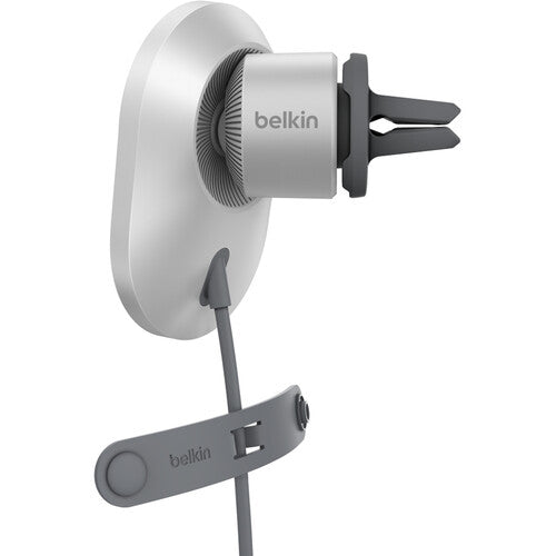 Belkin BoostCharge Pro Soporte de Carga Inalámbrica MagSafe para Coche 15W con Ajuste de Inclinación