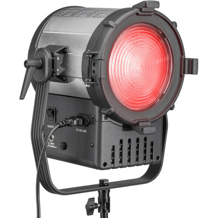 Genaray LF-RGB-65 Foco Fresnel LED RGB con lente 6.5 pulg 22 efectos gel